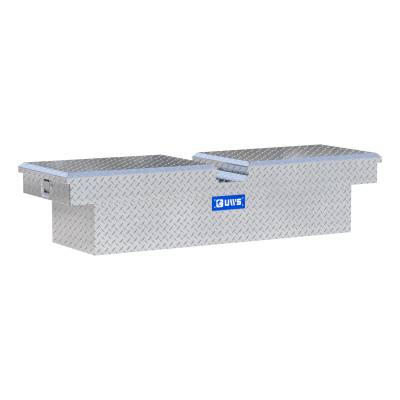 UWS - Bright Aluminum 63" Gull Wing Crossover Truck Tool Box Heavy Packaging