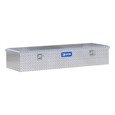 UWS - Bright Aluminum 58" 5th Wheel Truck Tool Box Heavy Packaging