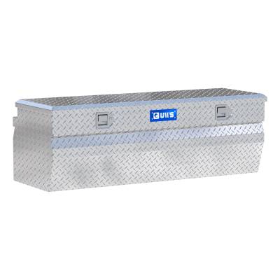 UWS - Bright Aluminum 55" Wedge Utility Chest Box Heavy Packaging