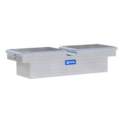 UWS - Bright Aluminum 60" Gull Wing Crossover Truck Tool Box LTL Shipping Only