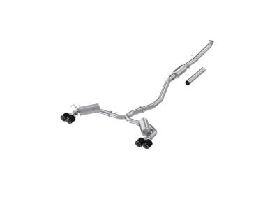 MBRP Exhaust - MBRP S49063CF T304 3" Cat-Back 2.5" Dual Exhaust 22-24 Honda Civic Sport Touring