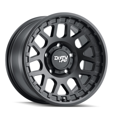 DIRTY LIFE - Dirty Life 9306 Mesa 17x9 5x5.0 -12mm Matte Black 9306-7973MB12
