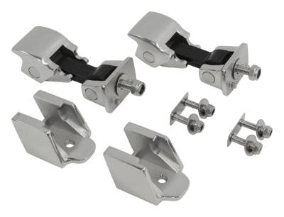 RT Offroad - RT Offroad RT26044 Left/Right SS Hood Catch Kit for 97-06 Jeep Wrangler TJ