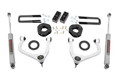 Rough Country Suspension Systems - Rough Country 29531A 3.5" Suspension Lift Kit for 19-24 Silverado 1500