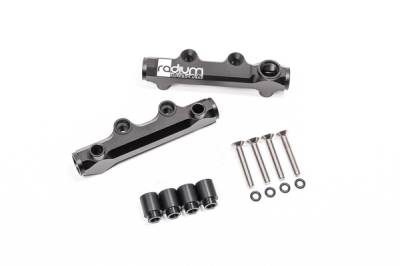 RADIUM Engineering - RADIUM Engineering 20-0577-02 Fuel Rails Top Feed Upgrade for Subaru EJ Port