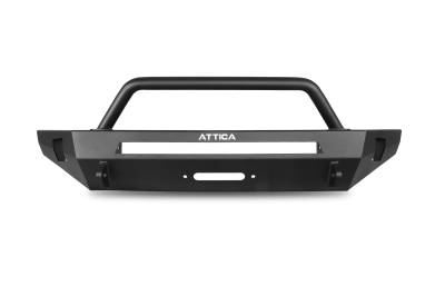 Attica 4x4 - Attica 4x4 ATTTR01A102-BX Terra Series Front Winch Bumper for 14-23 4Runner