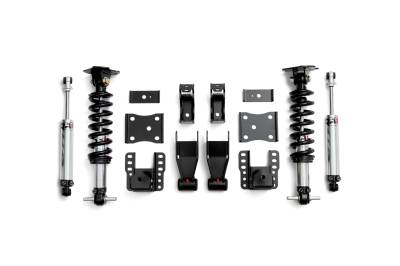 QA1 - QA1 LK02-GMT03 Lowering Kit 07-18 Silverado/Sierra 1500 2WD Double 4-6" Rear