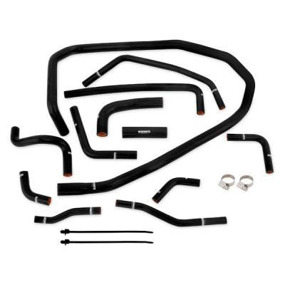Mishimoto - Mishimoto Silicone Ancillary Hose Kit Black 2015-2021