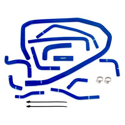 Mishimoto - Mishimoto MMHOSE-WRX-15ANCBL Silicone Ancillary Hose Blue for 15-21 Subaru WRX