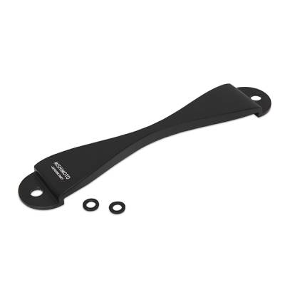 Mishimoto - Mishimoto MMTD-SUB-BK CNC Battery Tie-Down Black for Subaru