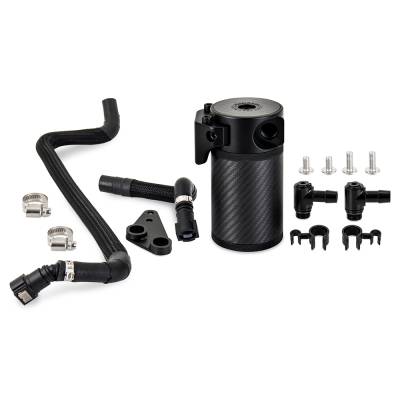 Mishimoto - Mishimoto MMBCC-C8-20PCF Carbon Fiber Oil Catch Can for C8 Corvette Coupe 20+