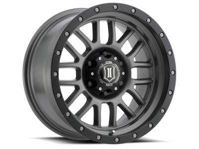 ICON Alloys - ICON Alloys Alpha 17x8.5 6x135 6mm Titanium 1217856350TT