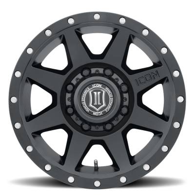 ICON Alloys - ICON Alloys Rebound HD 17x8.5 8x170 6mm Satin Black 1817858150SB