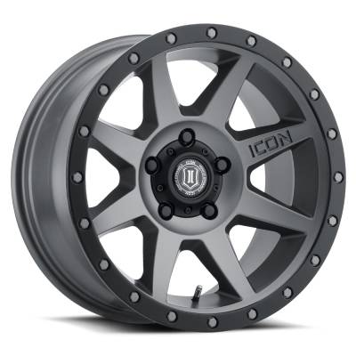 ICON Alloys - ICON Alloys 1817858547TT Rebound 17x8.5 5x5.5 0mm Titanium