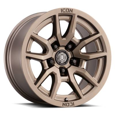 ICON Alloys - ICON Alloys 2617855557BR Vector 5 17x8.5 5x150 25mm Bronze