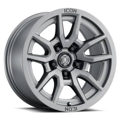 ICON Alloys - ICON Alloys Vector 5 17x8.5 5x150 25mm Titanium 2617855557TT