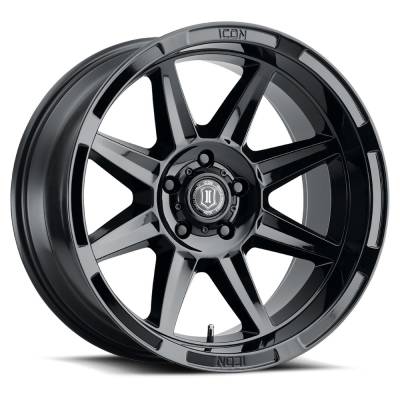 ICON Alloys - ICON Alloys 6020106345GB Bandit 20x10 6x135 -24mm Gloss Black
