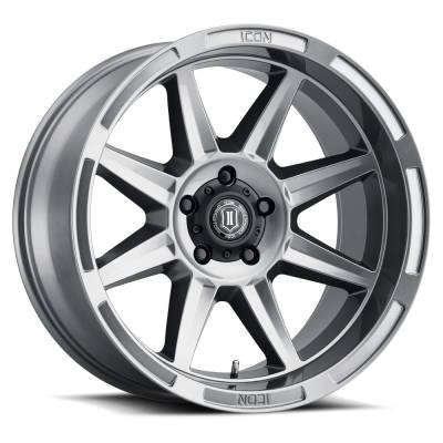 ICON Alloys - ICON Alloys 6020108345GM Bandit 20x10 6x5.5 -24mm Gunmetal