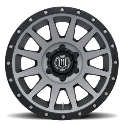 ICON Alloys - ICON Alloys Compression 18x9 6x135 6mm Satin Black 2018906352TT