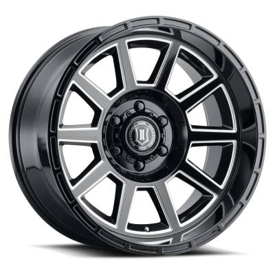 ICON Alloys - ICON Alloys Recoil 20x10 5x5.0 -24mm Gloss Black 6220107345GBMW