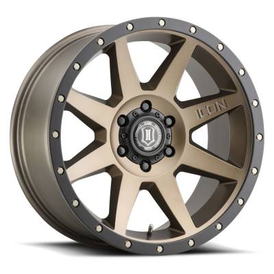 ICON Alloys - ICON Alloys Rebound 20x9 5x5.0 -12mm Bronze 1820907345BR
