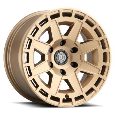ICON Alloys - ICON Alloys Compass 17x8.5 6x5.5 0mm Satin Brass 3217858347BS