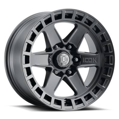 ICON Alloys - ICON Alloys Raider 17x8.5 6x135 6mm Satin Black 3417856350SB