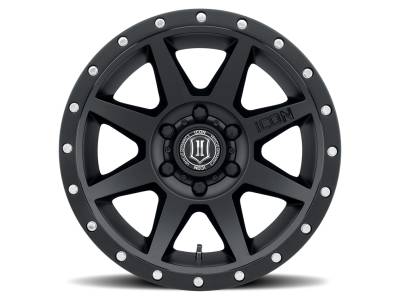 ICON Alloys - ICON Alloys Rebound 17x8.5 6x5.5 25mm Satin Black 1817859057SB
