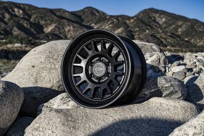 ICON Alloys - ICON Alloys Anza 17x8.5 5x5.0 -6mm Satin Black 8217857345SB