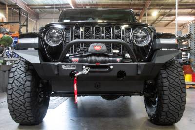 ICON Impact Series Offroad Armor - ICON Armor 25153 Front Impact Full Width Wings Bumper Extension for Jeep JL & JT