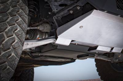 ICON Impact Series Offroad Armor - ICON 45208 FRONT Differential Skid Plate for 21+ Ford Bronco