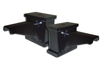 ICON Vehicle Dynamics - ICON 194275 4" Rear Leaf Spring Block Kit for 99-25 Ford F250/F350/F450 SD