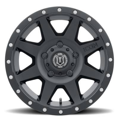 ICON Alloys - ICON Alloys Rebound 18x9 5x150 25mm Satin Black 1818905560SB