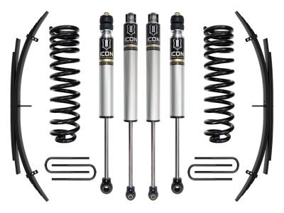 ICON Vehicle Dynamics - ICON K62511L Stage-1 2.5" Lift w/Expan Pack for 17-19 Ford F250/F350 4WD Diesel