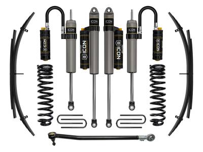 ICON Vehicle Dynamics - ICON K62514L Stage-4 2.5" Lift w/Expansion Pack for 17-19 Ford F250/F350 Diesel