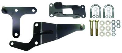 ICON Vehicle Dynamics - ICON 32170 Dual Steering Stabilizer Bracket Kit for 99-04 Ford F250/F350 SD 4WD