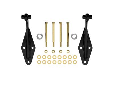 ICON Vehicle Dynamics - ICON 39010 Front Dual Shock Mount Kit for 99-04 Ford F250/F350 Super Duty 4WD
