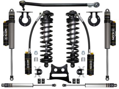 ICON Vehicle Dynamics - ICON K63144 Stage-4 2.5-3" Coilover Conversion Lift Kit for 17-22 Ford F250/F350
