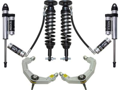 ICON Vehicle Dynamics - ICON K93094 Stage 4 1.75-3" Lift Kit w/Billet UCA for 15-20 Ford F150 2WD