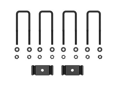 ICON Vehicle Dynamics - ICON 91200H Multi Rate Leaf Spring Hardware Kit for 2019-2023 Ford Ranger
