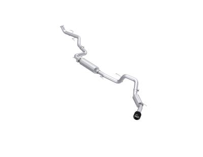 MBRP Exhaust - MBRP Exhaust S53233CF T304 3"Cat-Back Single Side Exit w/CF Tip for 24-26 Tacoma