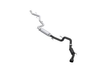 MBRP Exhaust - MBRP Exhaust S5323BLK 3" Cat-Back Single Side Exit w/Black Tips