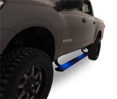 RealTruck AMP Research - AMP AMP75120-01A PowerStep Electric Running Board 16-19 Nissan Titan/Titan XD Al
