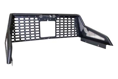 Fishbone Offroad - Fishbone Offroad FB21246 Chase Rack & Molle Window Panel for 20+ Jeep Gladiator