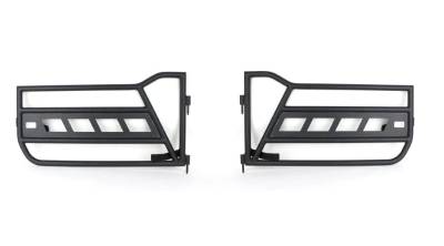 Fishbone Offroad - Fishbone Offroad FB24023 Front Tube Doors for 07-18 Jeep Wrangler JK 4DR