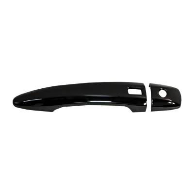 Coast To Coast - Coast To Coast CCIDH68587SBK Door Handle Cover Black for 4DR w/Smart Key