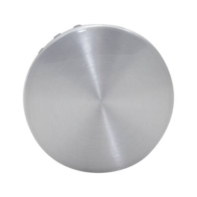 Coast To Coast - Coast To Coast IWCC5646 3.25" Brushed Aluminum Snap-On Wheel Center Cap 4pc