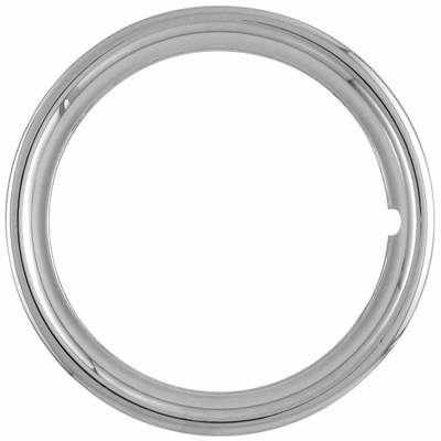 Coast To Coast - Coast To Coast IWC1517P 17" Wheel Trim Ring Chrome ABS Plastic 4pc