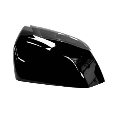 Coast To Coast - Coast To Coast CCIMC67548BK Mirror Cover Top Half Gloss Black ABS Pair
