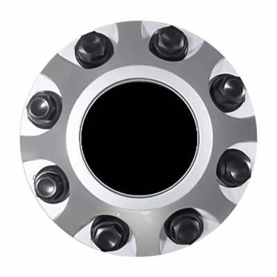 Coast To Coast - Coast To Coast IWCC8095 Silver Wheel Center Caps Plastic Steel 4pc